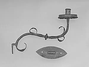 Set of six sconces by Unknown Artist