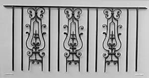 Set of three balusters by Unknown Artist