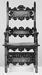 Side chair by Unknown Artist