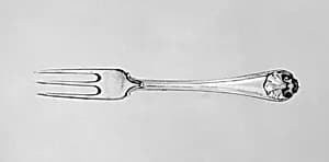 Six forks by Paul de Lamerie