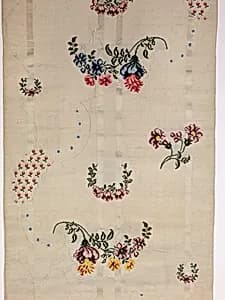 Skirt panel by Unknown Artist