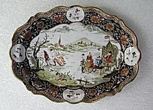 Small platter by Unknown Artist