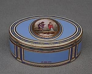 Snuffbox by Les Frères Toussaint|Charles Toussaint|Pierre-Etienne Toussaint