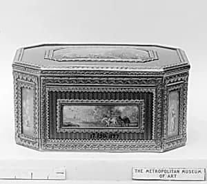 Snuffbox with landscape scenes