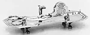 Snuffers and tray by Achille Bellanger