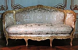 Sofa (canapé à confidents) by Jean-Jacques Pothier
