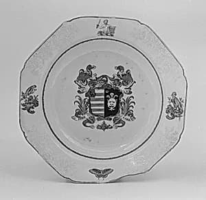 Soup plate by Unknown Artist