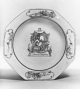 Soup plate by Unknown Artist