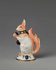 Squirrel by Chelsea Porcelain Manufactory