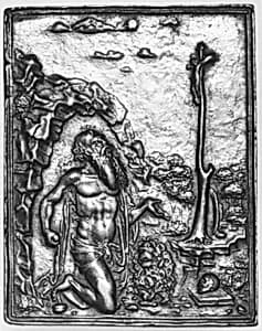 St. Jerome in the Desert by Moderno (Galeazzo Mondella)