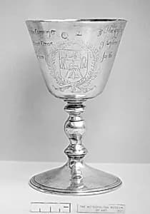 Standing cup by I. I., London