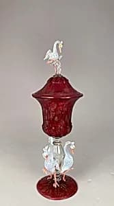Standing cup with cover by Unknown Artist