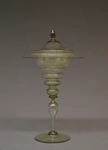 Standing cup with cover by Unknown Artist