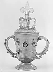 Standing cup with cover by Unknown Artist