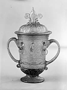Standing cup with cover by Unknown Artist