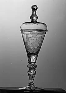 Standing cup with cover by Unknown Artist