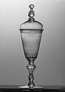 Standing cup with cover by Unknown Artist