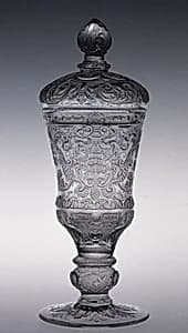 Standing cup with cover by Friedrich Winter