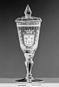 Standing cup with cover by Unknown Artist