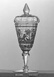 Standing cup with cover by Unknown Artist