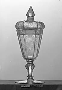 Standing cup with cover by Unknown Artist