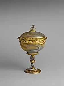 Standing cup with cover by Unknown Artist