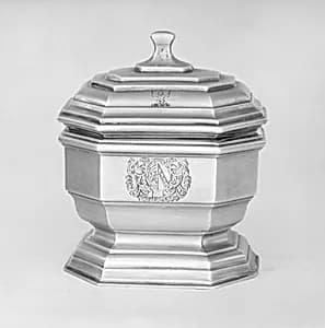 Sugar box by Ebenezer Roe