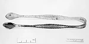 Sugar tongs by Unknown Artist