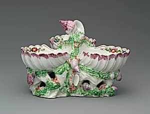 Sweetmeat dish by Bow Porcelain Factory