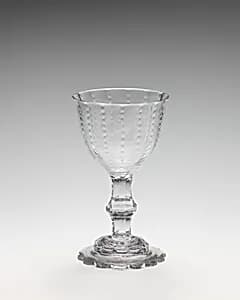 Sweetmeat glass (one of two) by Unknown Artist