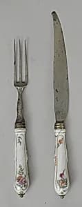 Table knife and fork by Unknown Artist