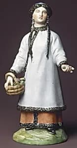 Tartar Woman by Imperial Porcelain Manufactory, St. Petersburg