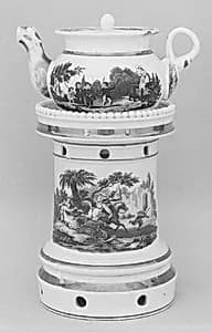 Tea warmer (veilleuse) by Unknown Artist