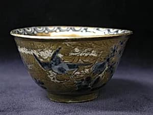 Teabowl and saucer by Unknown Artist
