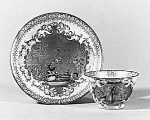Teabowl (part of a service) by Meissen Manufactory