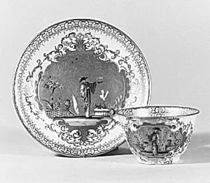 Teabowl (part of a service) by Meissen Manufactory