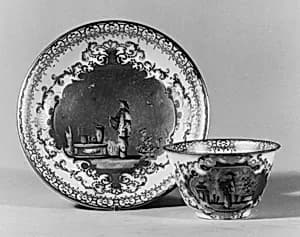 Teabowl (part of a service) by Meissen Manufactory