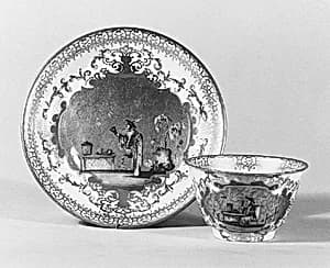 Teabowl (part of a service) by Meissen Manufactory