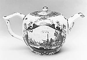 Teapot by Meissen Manufactory