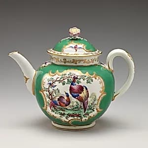Teapot by Worcester factory