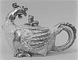 Teapot by Meissen Manufactory|Böttger Period