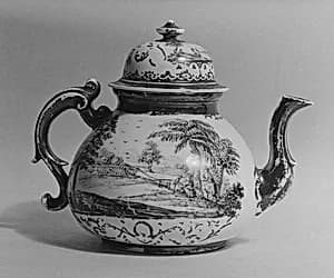 Teapot by Meissen Manufactory
