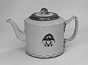 Teapot (part of a service) by Unknown Artist