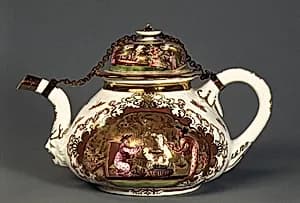 Teapot (part of a service) by Meissen Manufactory