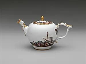Teapot (part of a service) by Meissen Manufactory