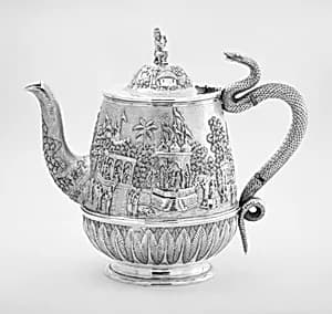 Teapot (part of a set) by Unknown Artist