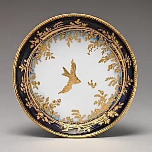 Teapot stand by Chelsea Porcelain Manufactory