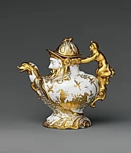Teapot with cover by Meissen Manufactory|Abraham Seuter