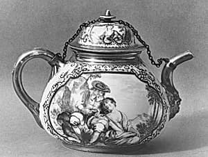 Teapot with cover by Meissen Manufactory|Abraham Seuter