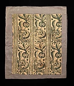 Textile fragment by Unknown Artist